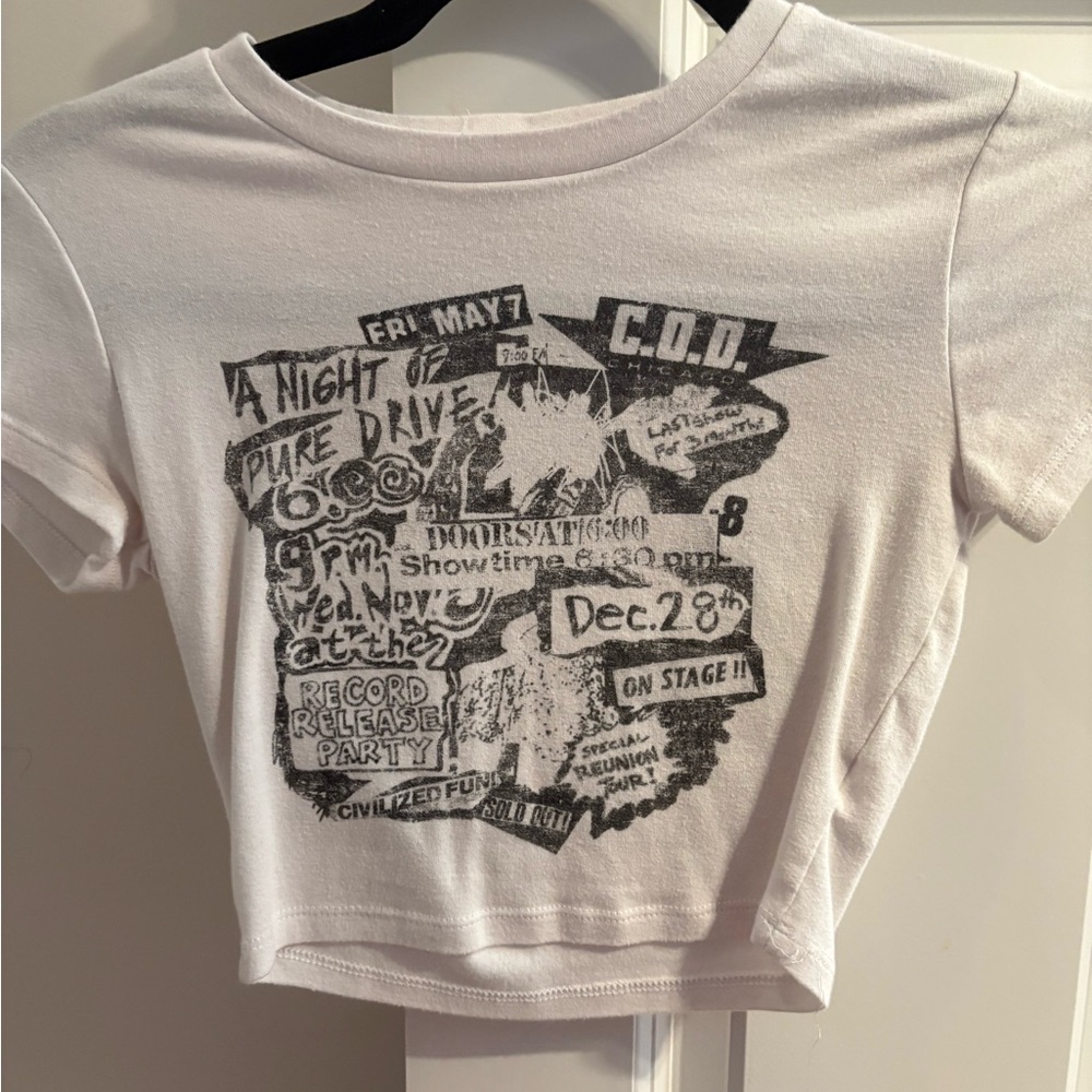 Garage Kids Graphic Tee - White